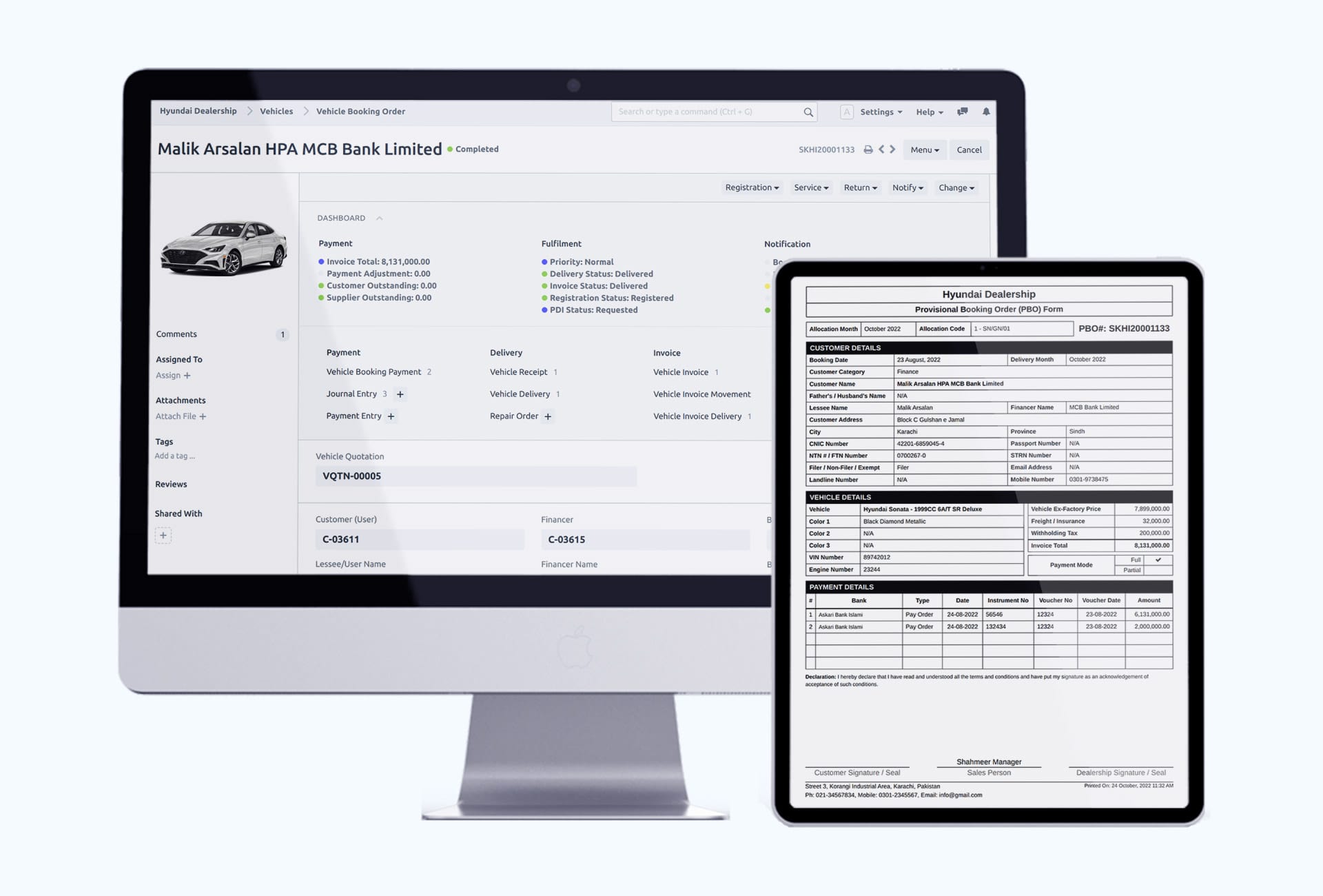 Vehicle Booking System